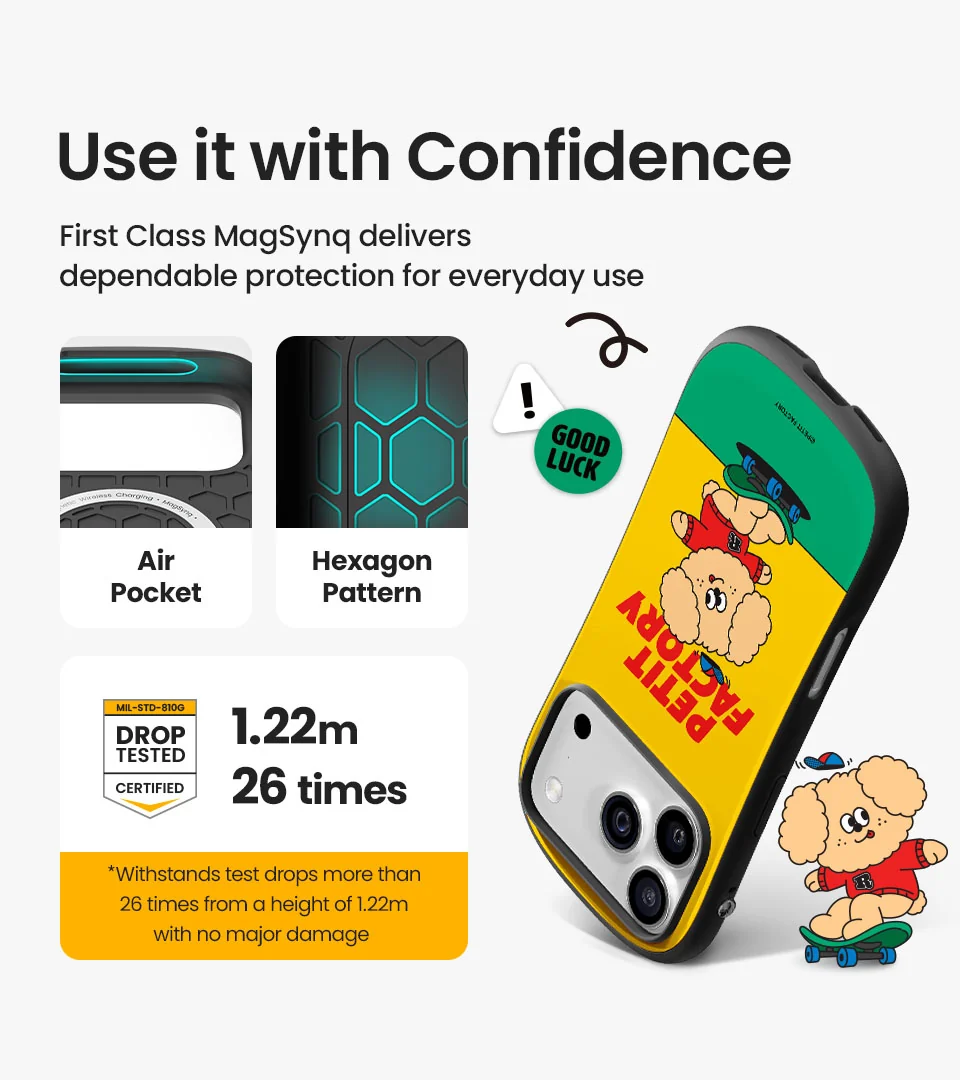 iFace x PETIT FACTORY First Class MagSynq <b> iPhone 17</b> - Image 8