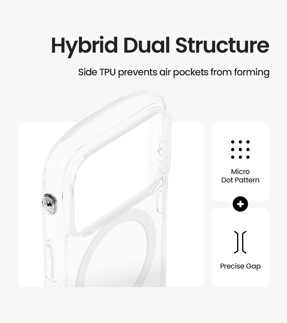 Look in Clear Hybrid MagSynq <b> iPhone 17 <b> - Image 6