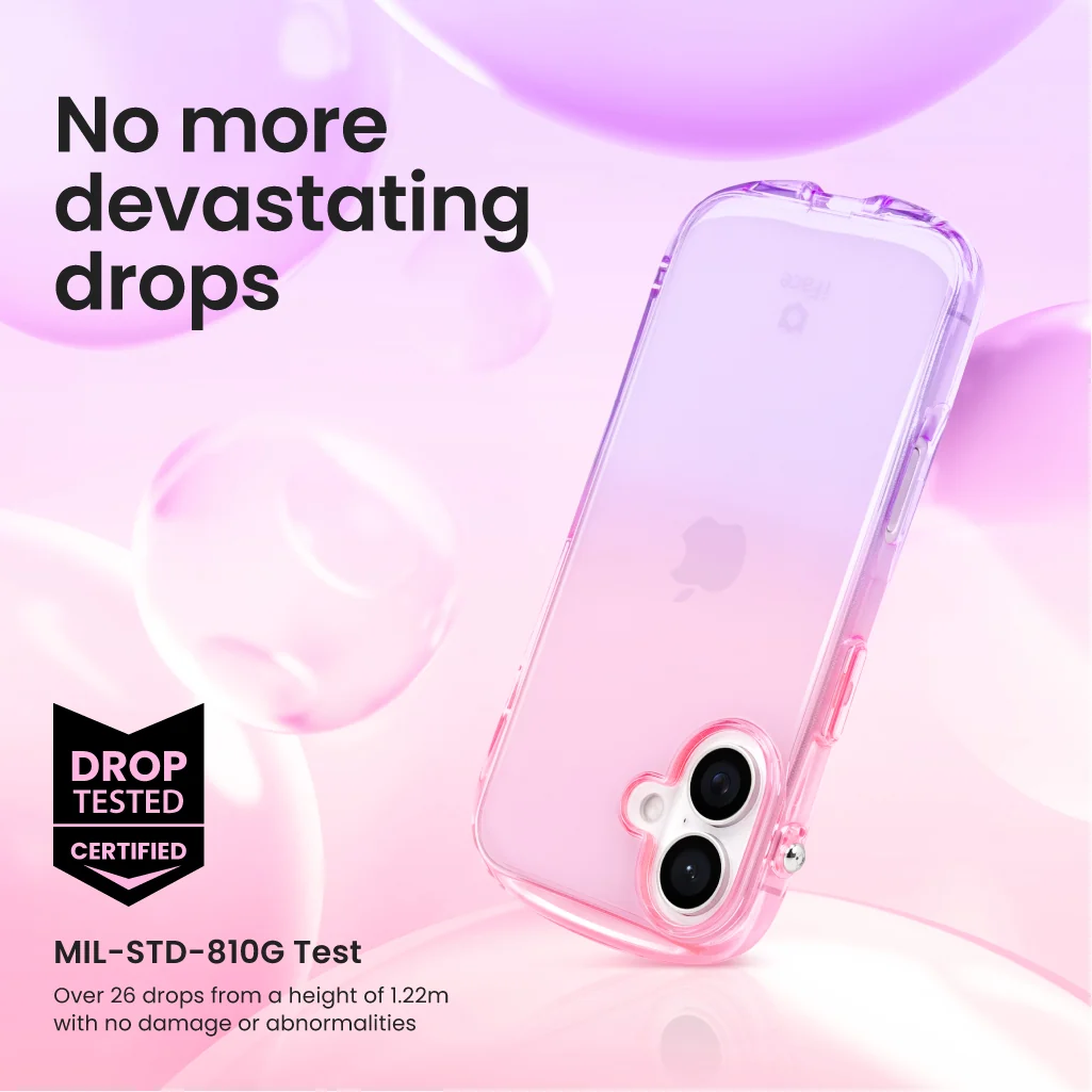 Look in Clear Lolly Peach / Violet <b>iPhone 16</b> - Image 4