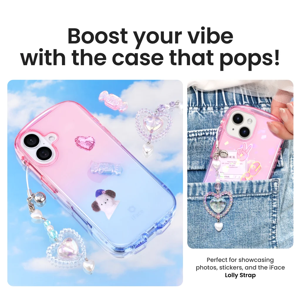 Look in Clear Lolly Peach / Violet <b>iPhone 16</b> - Image 7