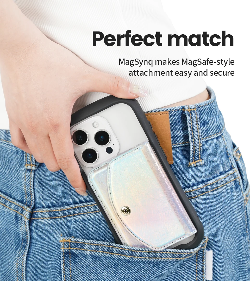 Side Flap Card Wallet <b> Gold </b> - Image 4