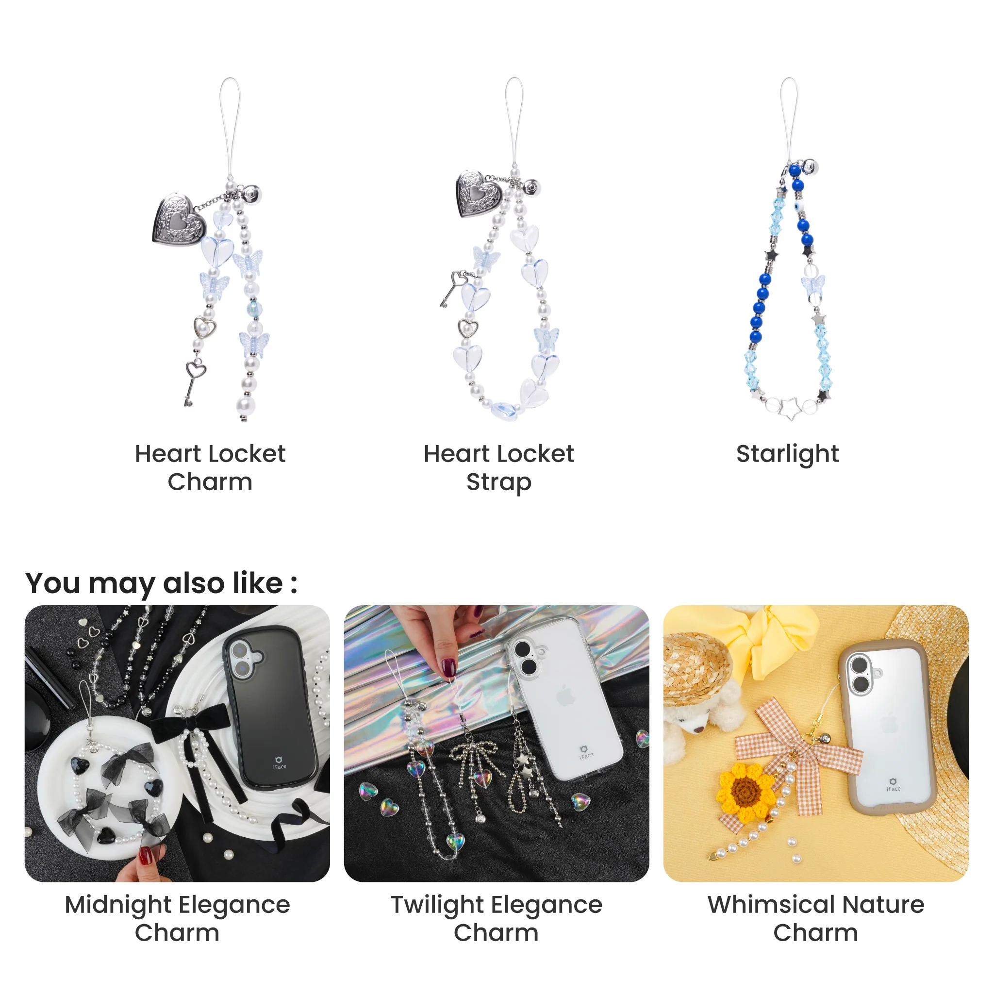 Heart Locket Phone Charm - Image 6