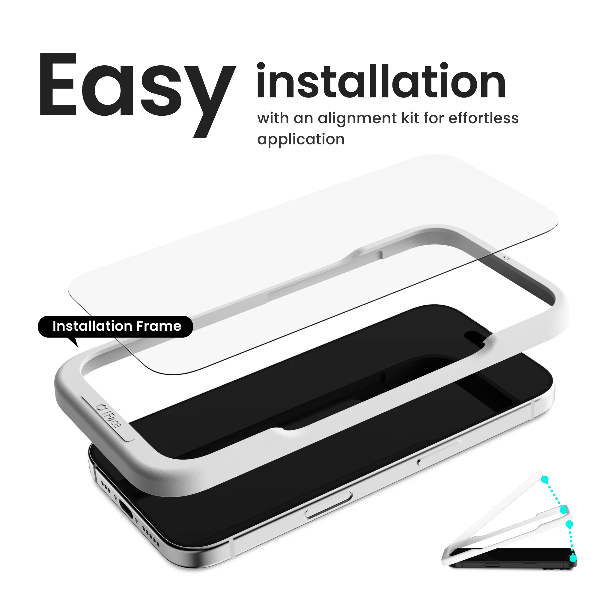 Tempered Glass<b> iPhone 16 Plus / 15 Plus / 14 Pro Max <b> - Image 7